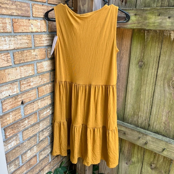 Lucky Brand Mustard Mini Dress - Picture 3 of 3